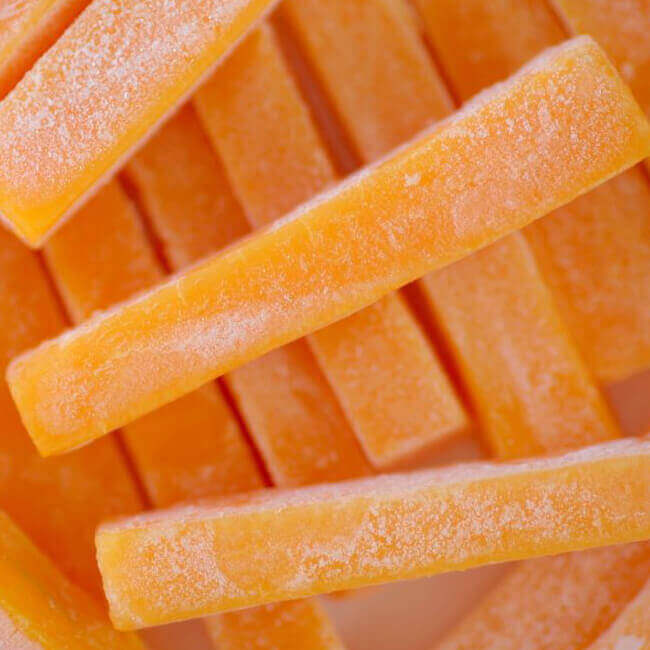 Organic Coquena Squash IQF Sticks
